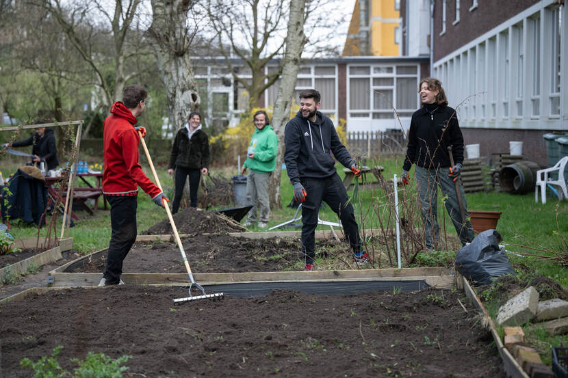 Team VWS aan het werk op NLDoet